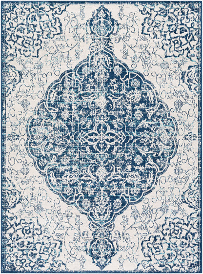 Floransa FSA-2323 5' x 7' Machine Woven Area Rug