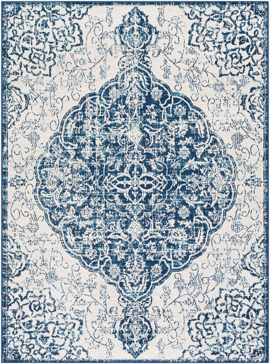 Floransa FSA-2323 5' x 7' Machine Woven Area Rug