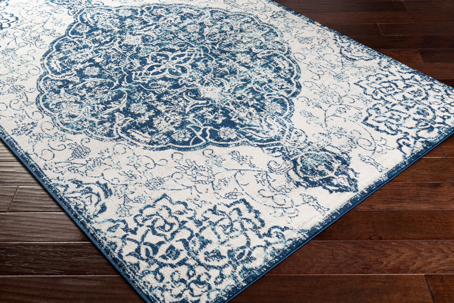 Floransa FSA-2323 5' x 7' Machine Woven Area Rug