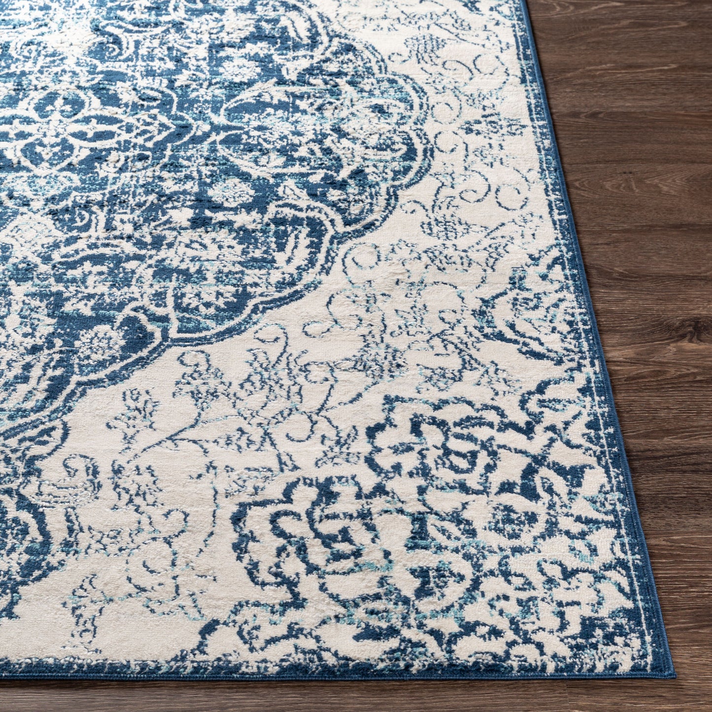 Floransa FSA-2323 5' x 7' Machine Woven Area Rug