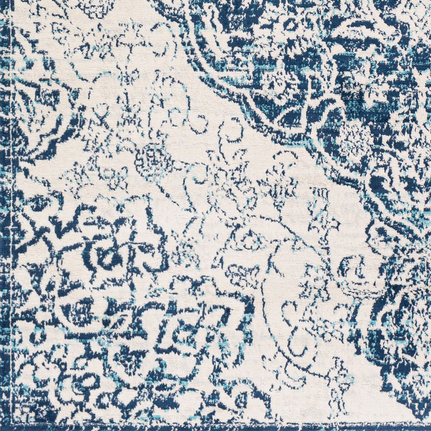 Floransa FSA-2323 5' x 7' Machine Woven Area Rug