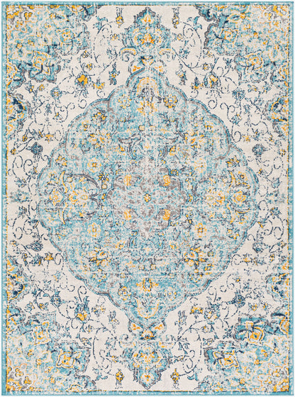 Alfombra tejida a máquina Floransa FSA-2324 de 1,52 m x 2,13 m