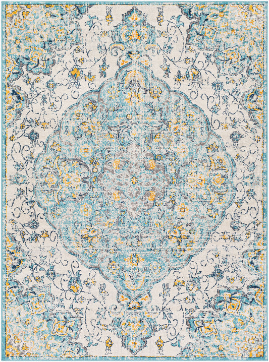 Alfombra tejida a máquina Floransa FSA-2324 de 1,52 m x 2,13 m