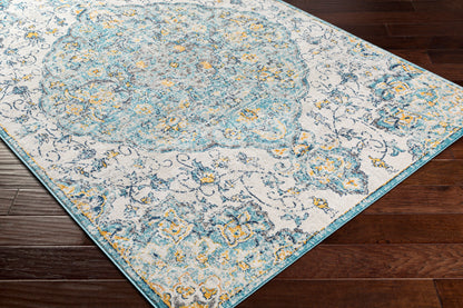 Alfombra tejida a máquina Floransa FSA-2324 de 1,52 m x 2,13 m