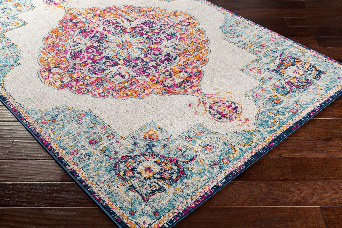 Floransa FSA-2328 6' x 9' Machine Woven Area Rug