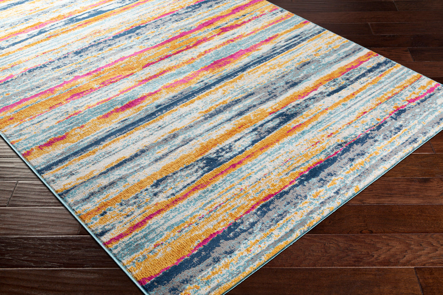 Floransa FSA-2331 5' x 7' Machine Woven Area Rug