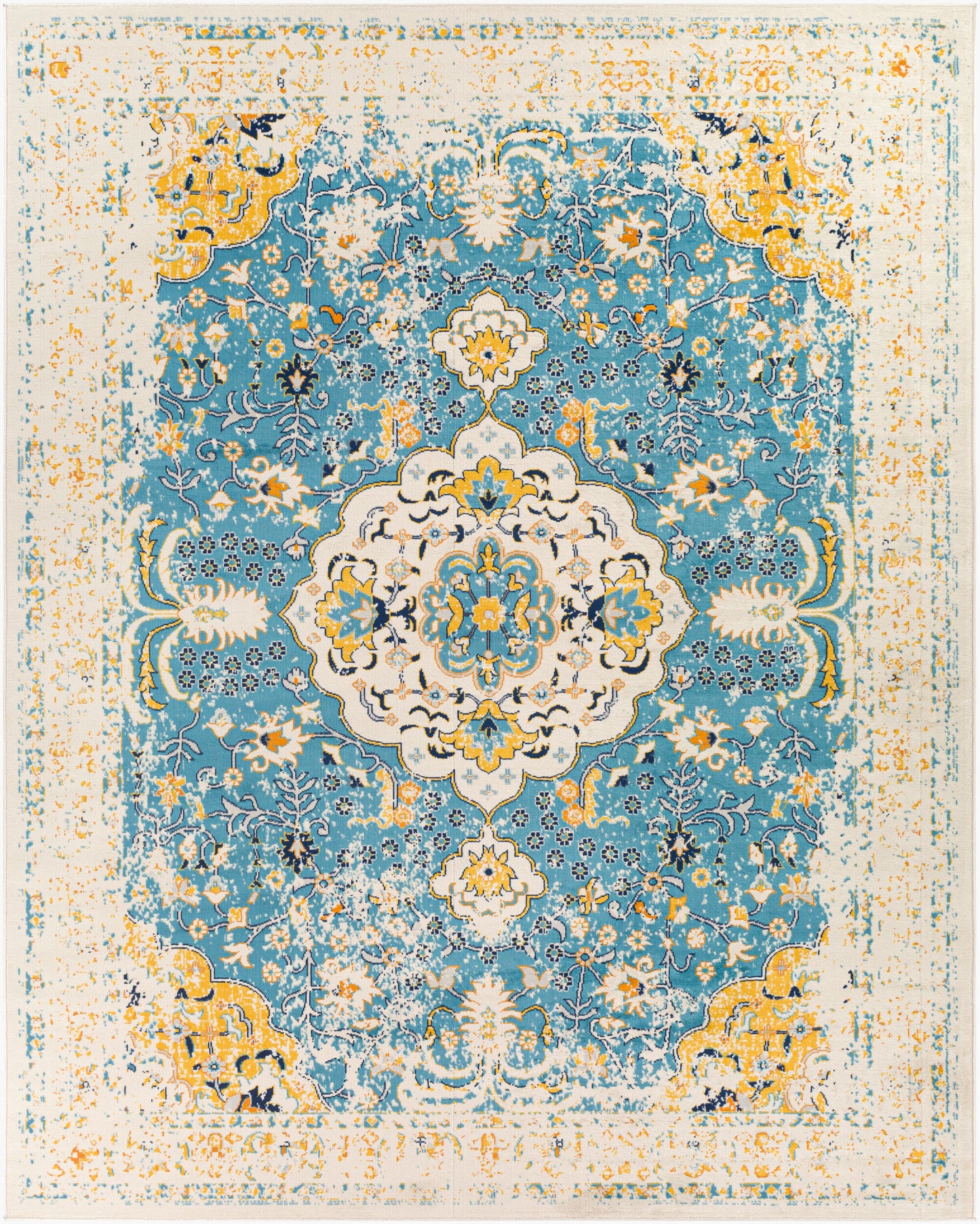 Alfombra tejida a máquina Floransa FSA-2332 de 1,52 m x 2,13 m