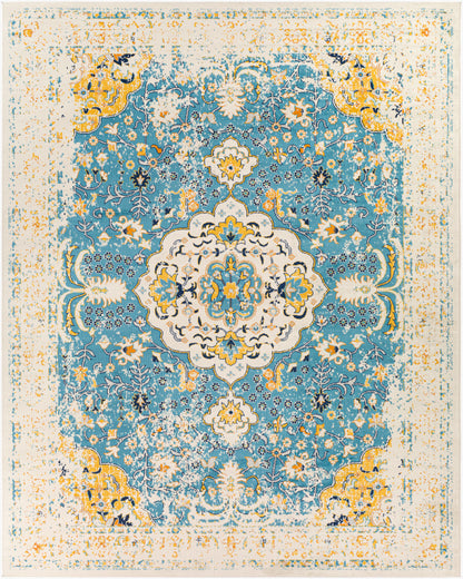 Alfombra tejida a máquina Floransa FSA-2332 de 1,52 m x 2,13 m