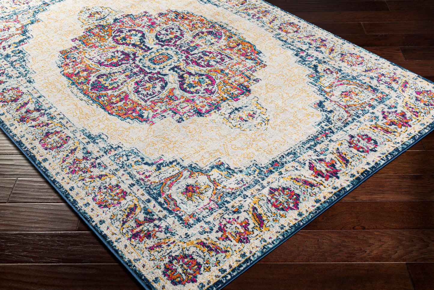 Floransa FSA-2334 9' x 12' Machine Woven Area Rug