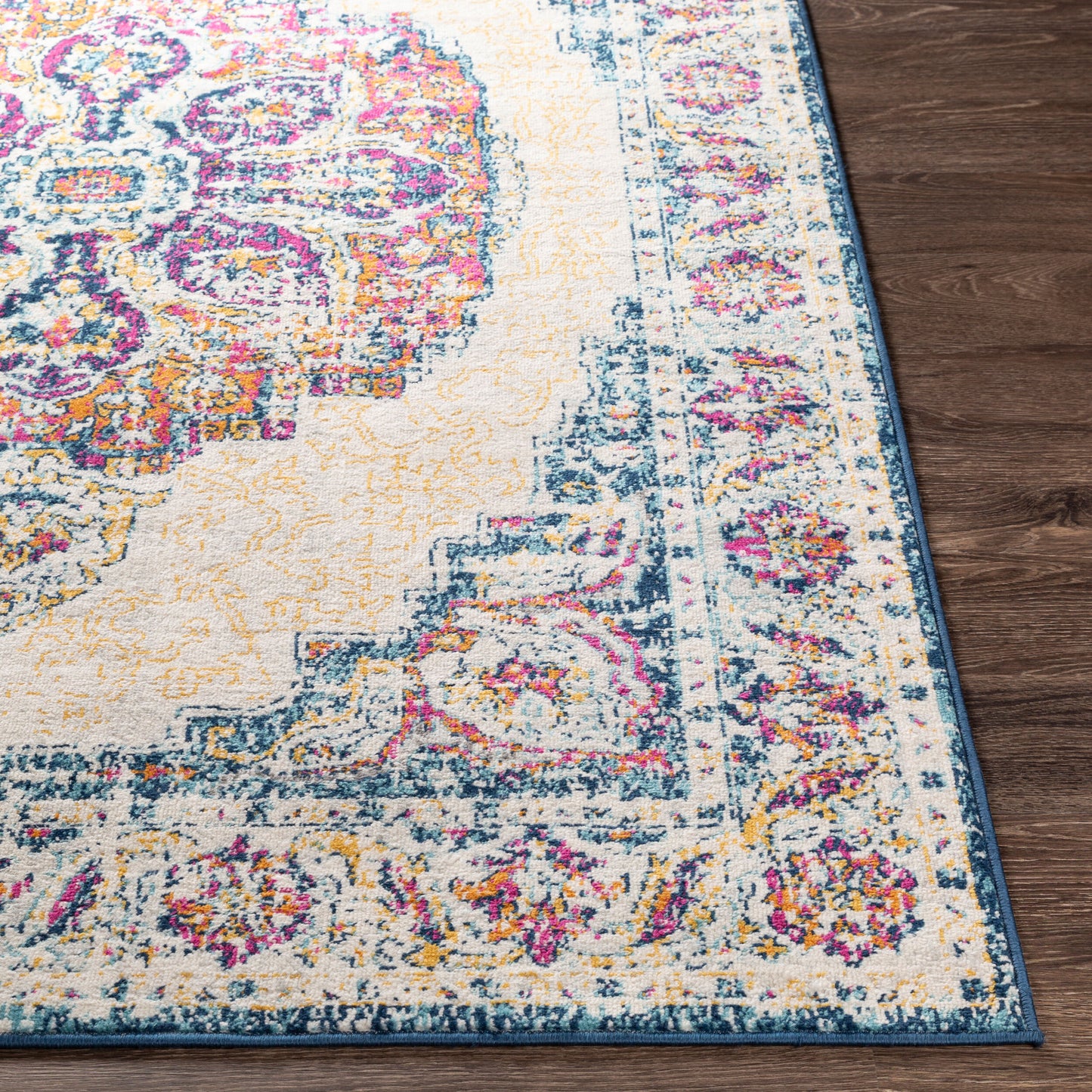 Floransa FSA-2334 9' x 12' Machine Woven Area Rug