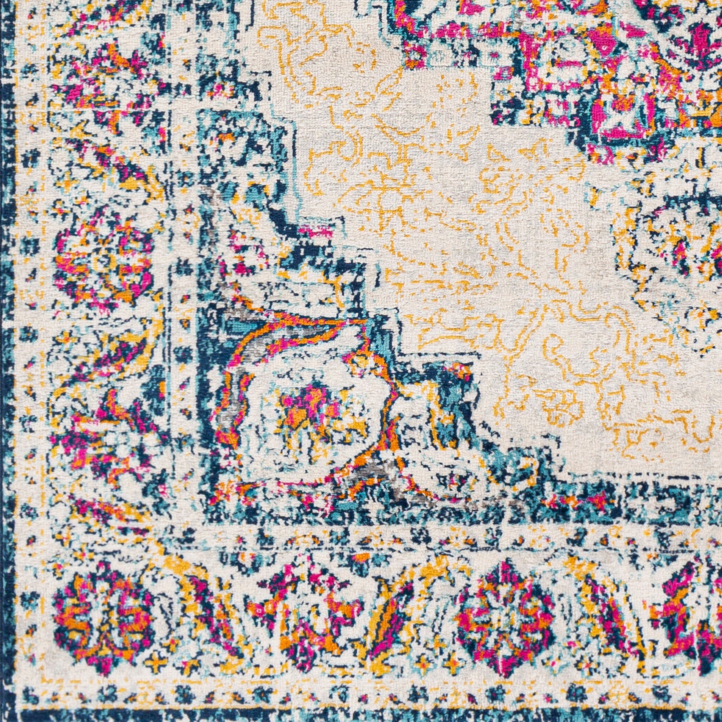 Floransa FSA-2334 9' x 12' Machine Woven Area Rug