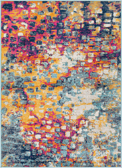 Floransa FSA-2335 5' x 7' Machine Woven Area Rug