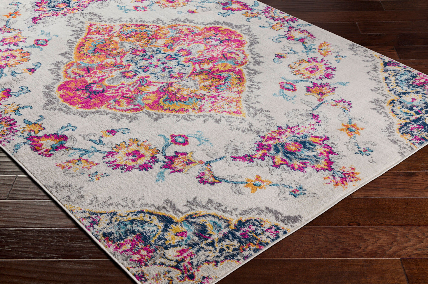 Floransa FSA-2337 9' x 12' Machine Woven Area Rug