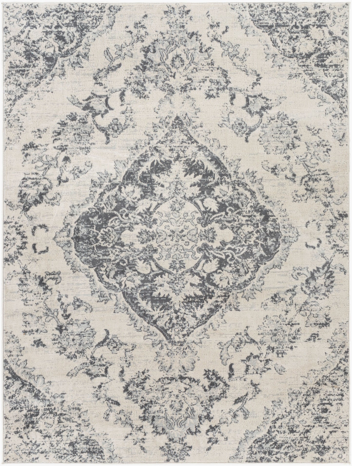 Floransa FSA-2338 5' x 7' Machine Woven Area Rug