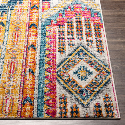 Floransa FSA-2341 5' x 7' Machine Woven Area Rug