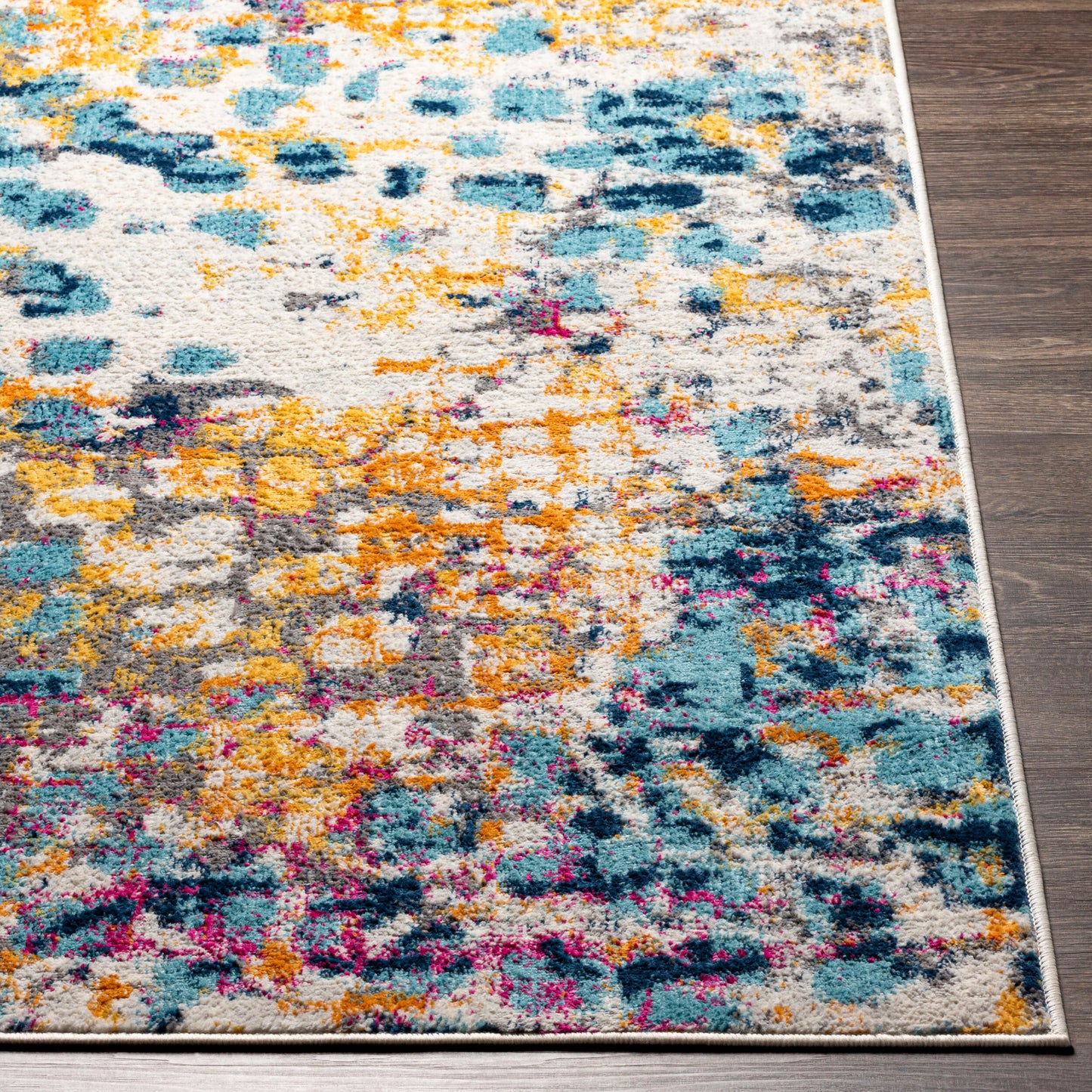 Floransa FSA-2342 6' x 9' Machine Woven Area Rug
