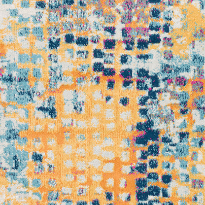 Floransa FSA-2343 5' x 7' Machine Woven Area Rug