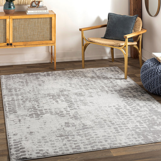 Floransa FSA-2344 5' x 7' Machine Woven Area Rug