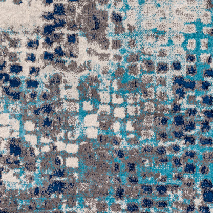 Floransa FSA-2345 5' x 7' Machine Woven Area Rug