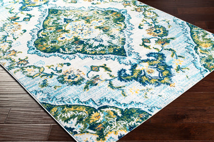 Alfombra tejida a máquina Floransa FSA-2349 de 1,52 m x 2,13 m