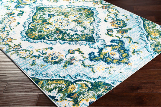 Alfombra tejida a máquina Floransa FSA-2349 de 1,52 m x 2,13 m