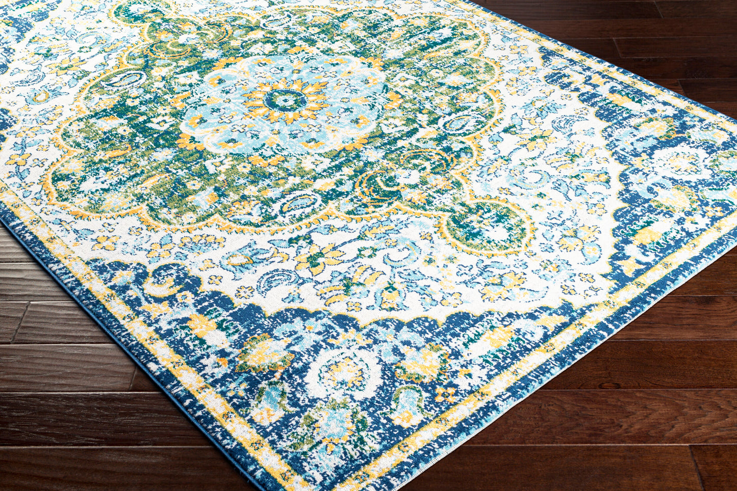 Floransa FSA-2363 9' x 12' Machine Woven Area Rug