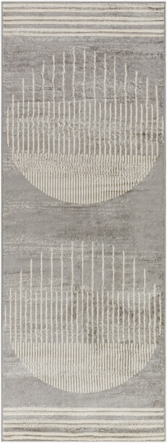 Floransa FSA-2367 7ft Runner Machine Woven Runner Rug