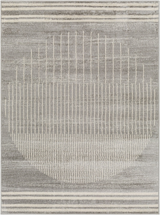 Floransa FSA-2367 8ft Square Machine Woven Area Rug