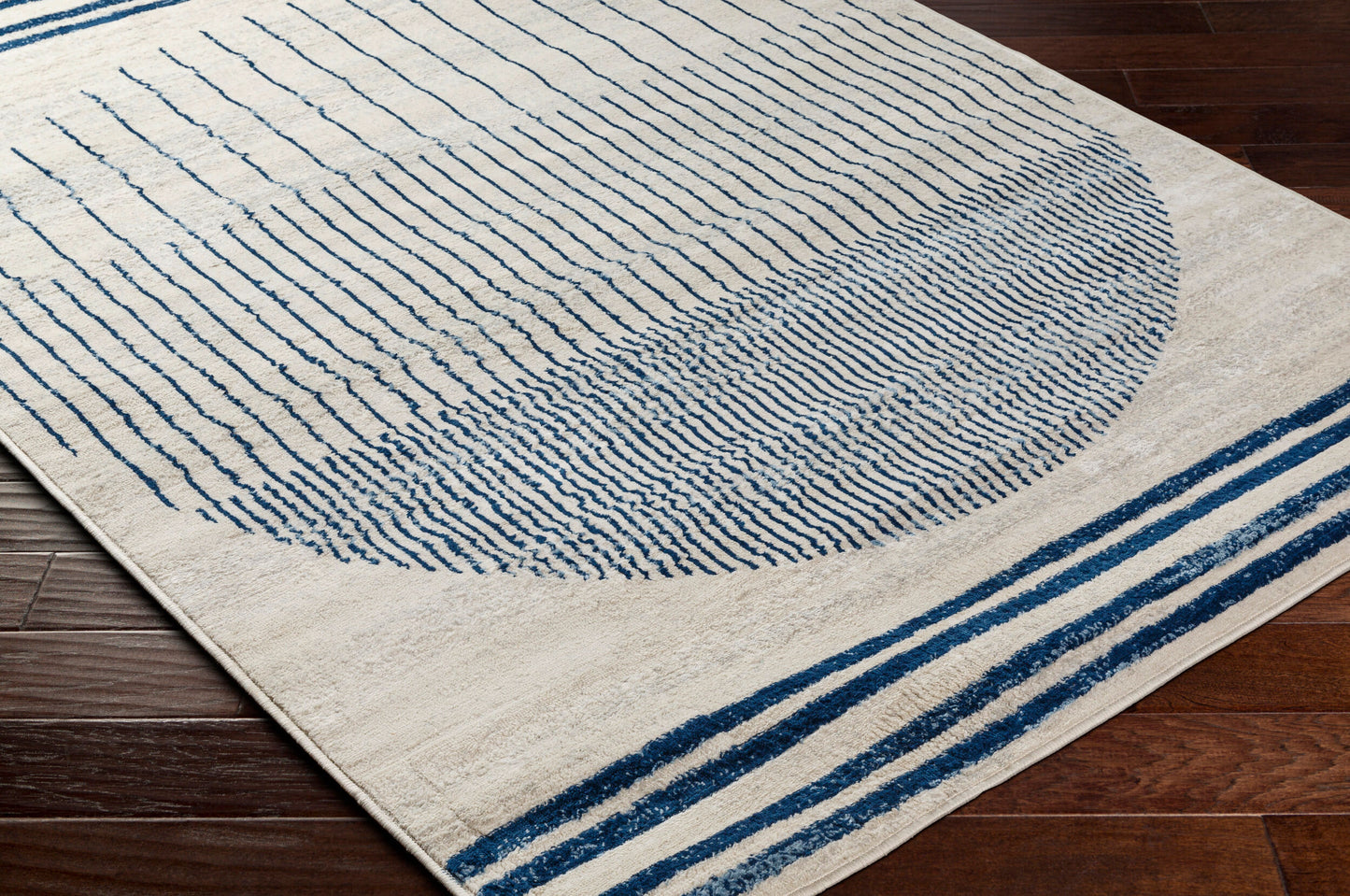 Floransa FSA-2369 8ft Square Machine Woven Area Rug