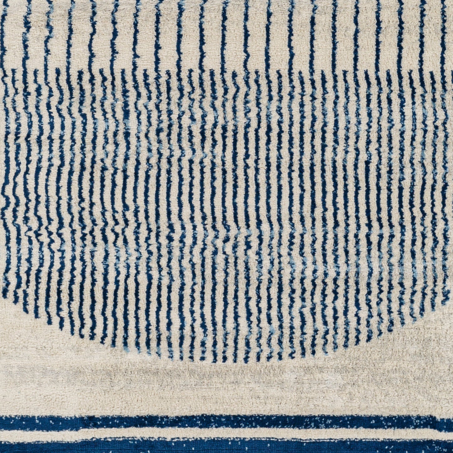 Floransa FSA-2369 6ft Square Machine Woven Area Rug