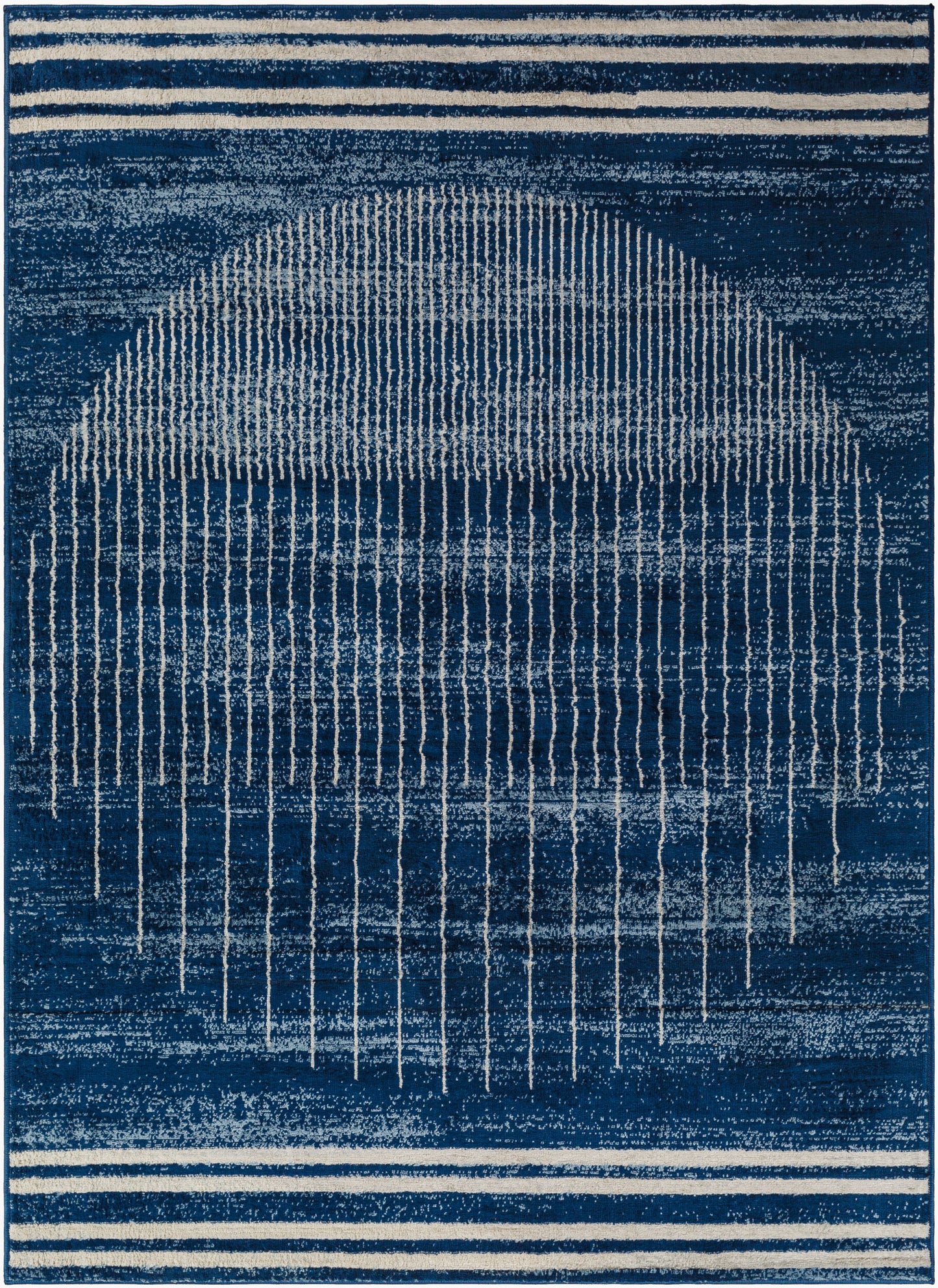 Floransa FSA-2371 8ft Square Machine Woven Area Rug