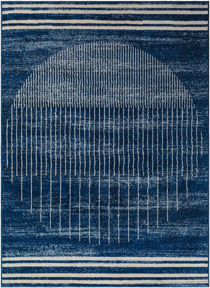 Floransa FSA-2371 8ft Square Machine Woven Area Rug