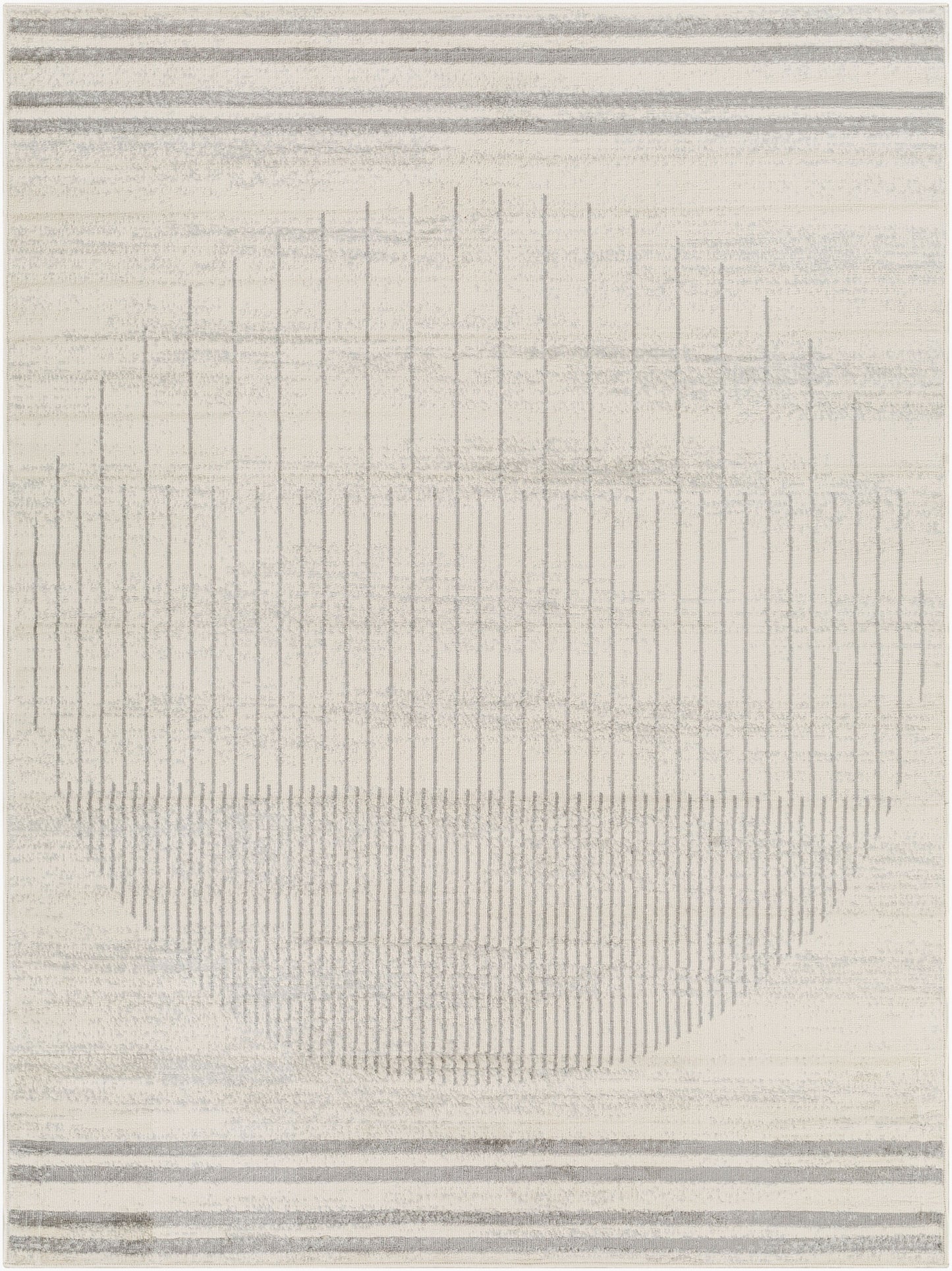 Floransa FSA-2373 8ft Square Machine Woven Area Rug
