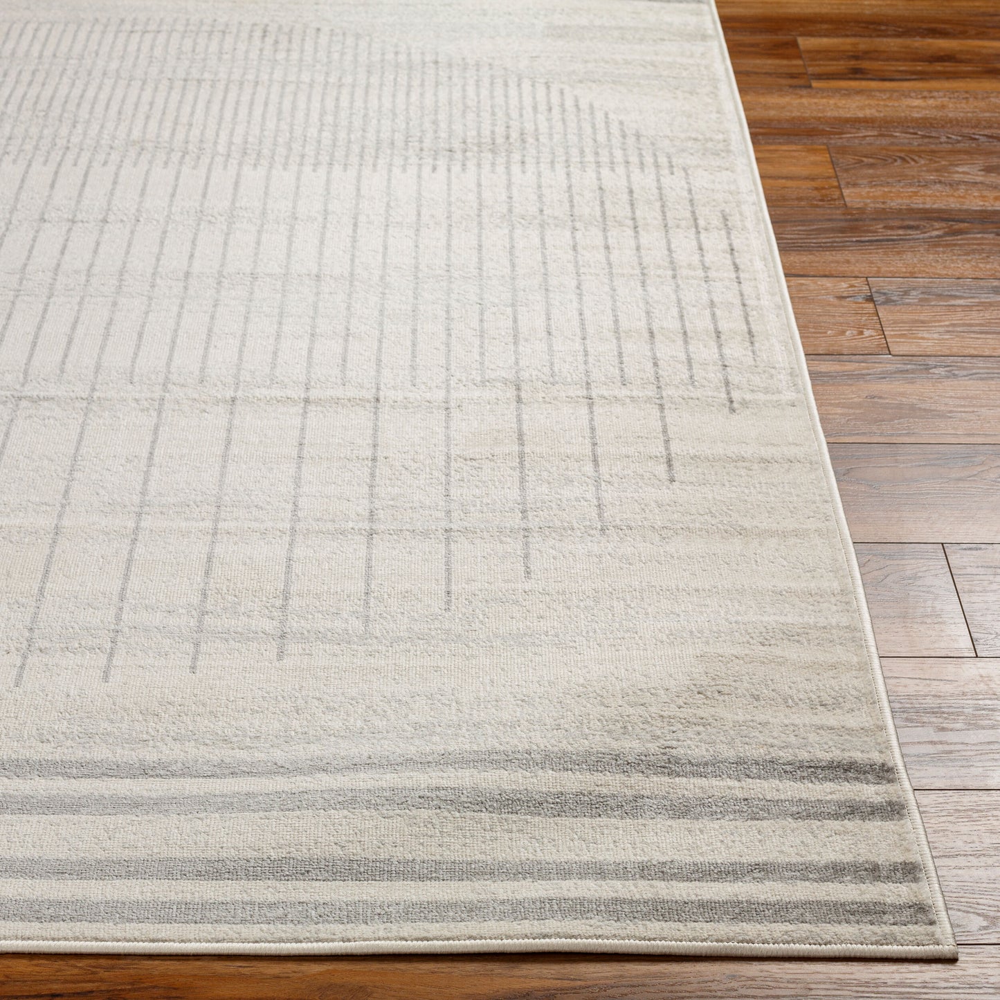 Floransa FSA-2373 8ft Square Machine Woven Area Rug