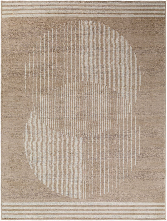 Floransa FSA-2374 9' x 12' Machine Woven Area Rug