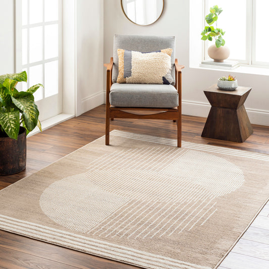 Floransa FSA-2374 9' x 12' Machine Woven Area Rug