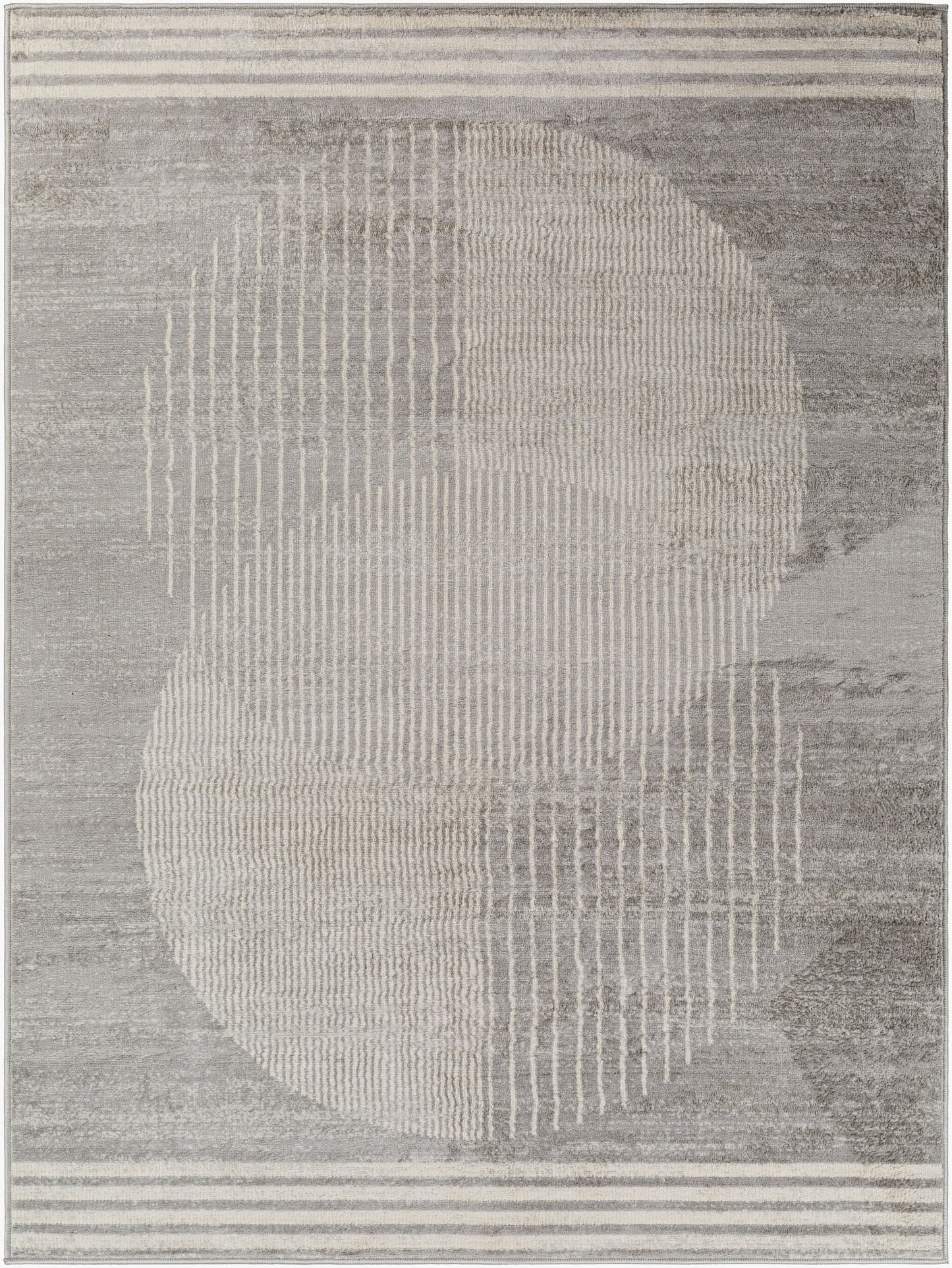 Floransa FSA-2375 8ft Square Machine Woven Area Rug