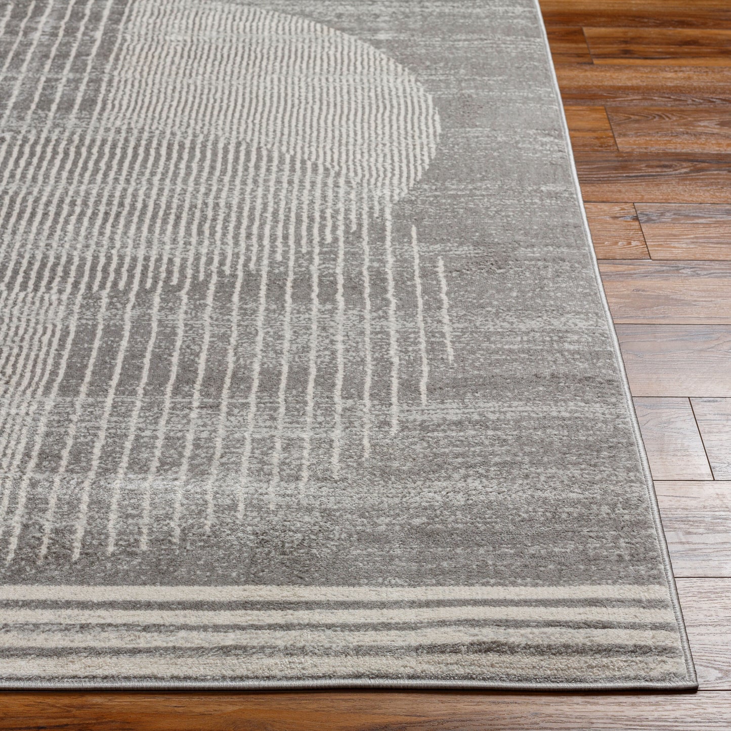 Floransa FSA-2375 8ft Square Machine Woven Area Rug