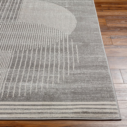 Floransa FSA-2375 8ft Square Machine Woven Area Rug