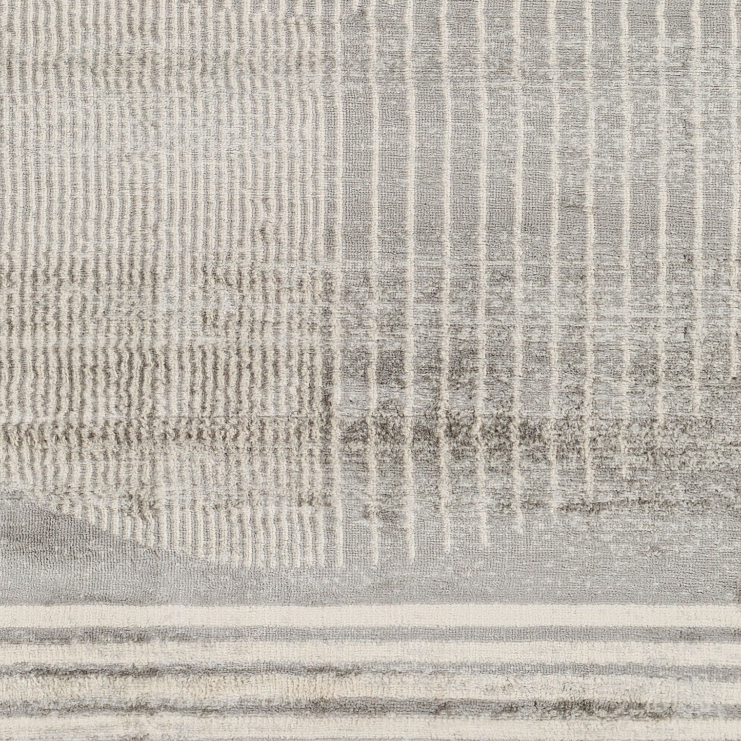 Floransa FSA-2375 6ft Square Machine Woven Area Rug
