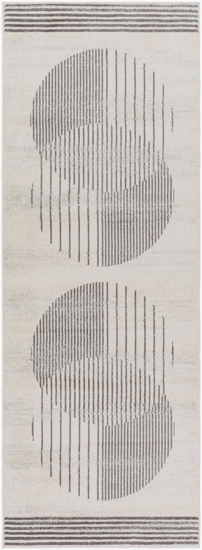 Floransa FSA-2377 7ft Runner Machine Woven Runner Rug