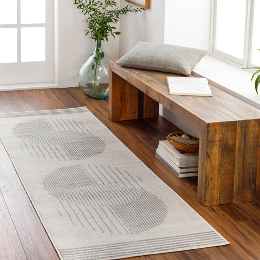 Floransa FSA-2378 10ft Runner Machine Woven Runner Rug