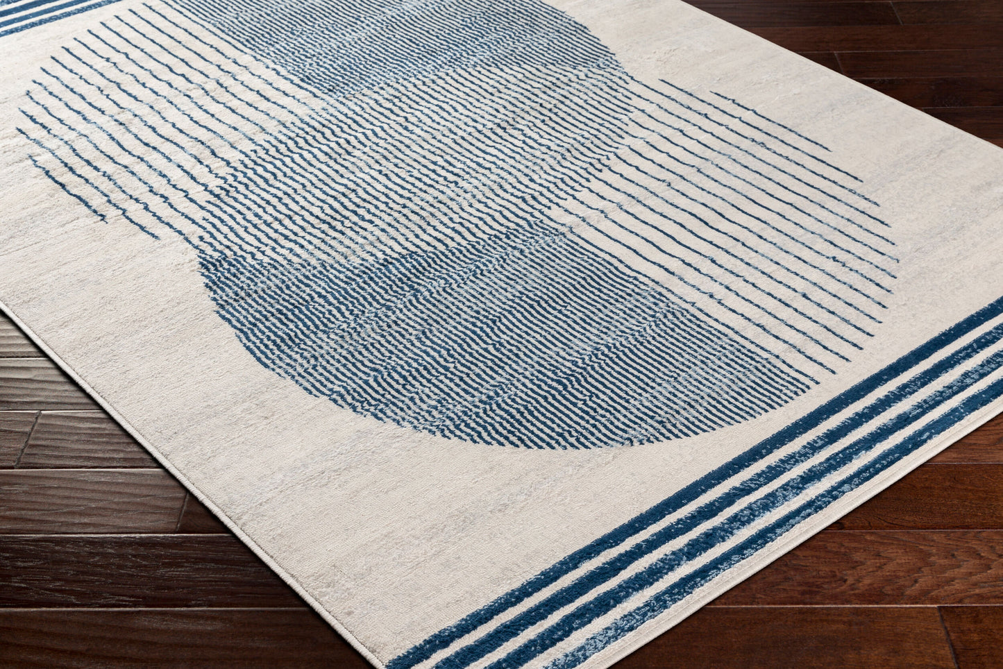 Floransa FSA-2379 8ft Square Machine Woven Area Rug