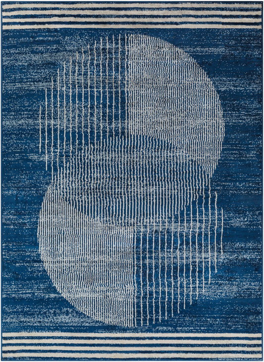 Floransa FSA-2380 8ft Square Machine Woven Area Rug