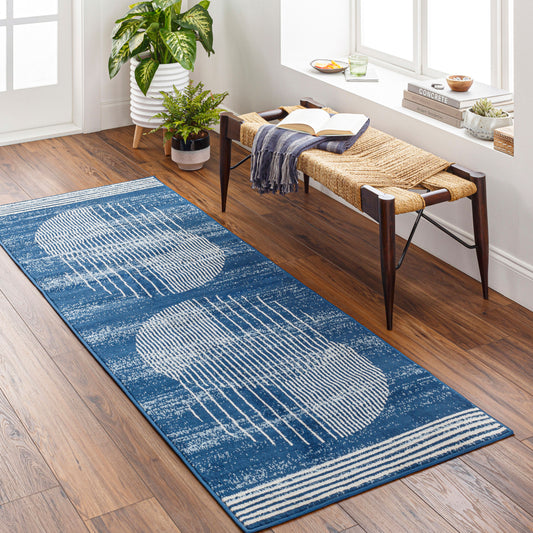 Floransa FSA-2380 10ft Runner Machine Woven Runner Rug