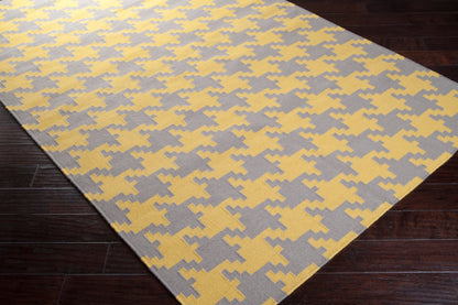 Alfombra de lana hecha a mano Frontier FT-104 de 2,7 x 3,6 m