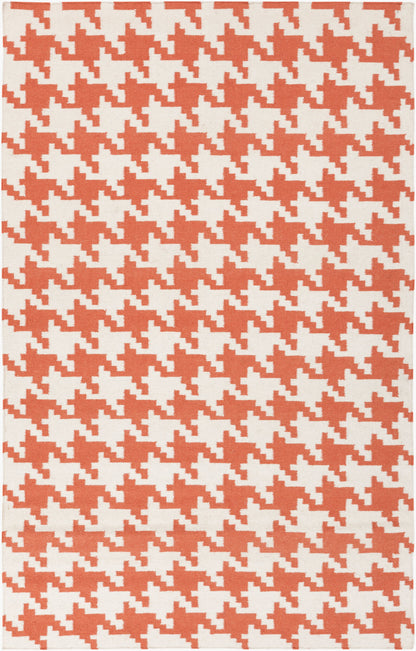Alfombra decorativa de lana hecha a mano Frontier FT-108 de 3' x 5'