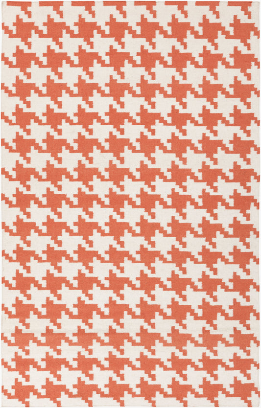 Alfombra decorativa de lana hecha a mano Frontier FT-108 de 3' x 5'