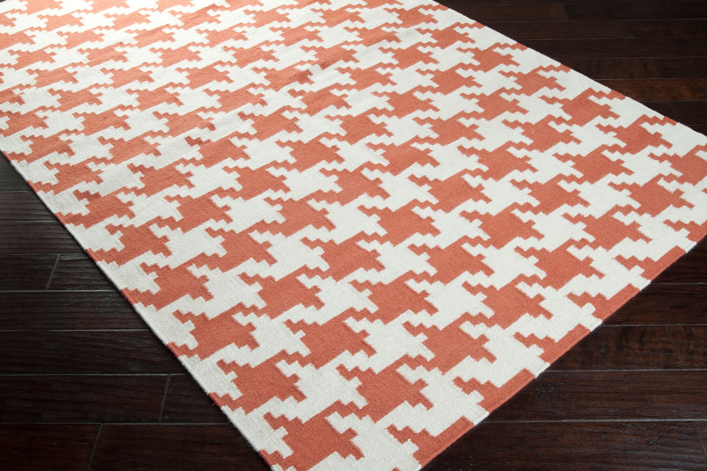 Alfombra decorativa de lana hecha a mano Frontier FT-108 de 3' x 5'