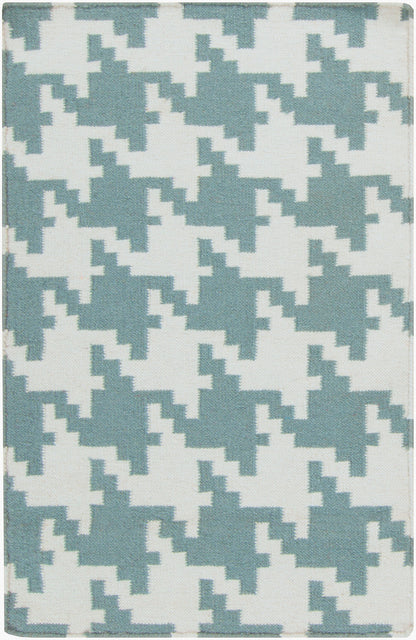 Alfombra decorativa de lana hecha a mano Frontier FT-112 de 2' x 3'